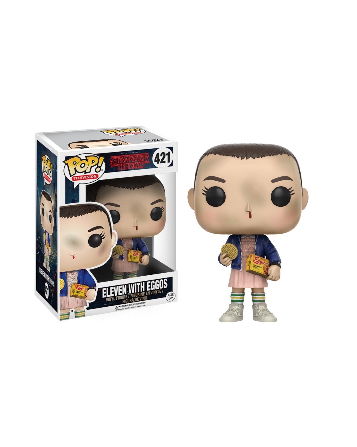 eleven stranger things with eggos figurka pop funko sklep poznan