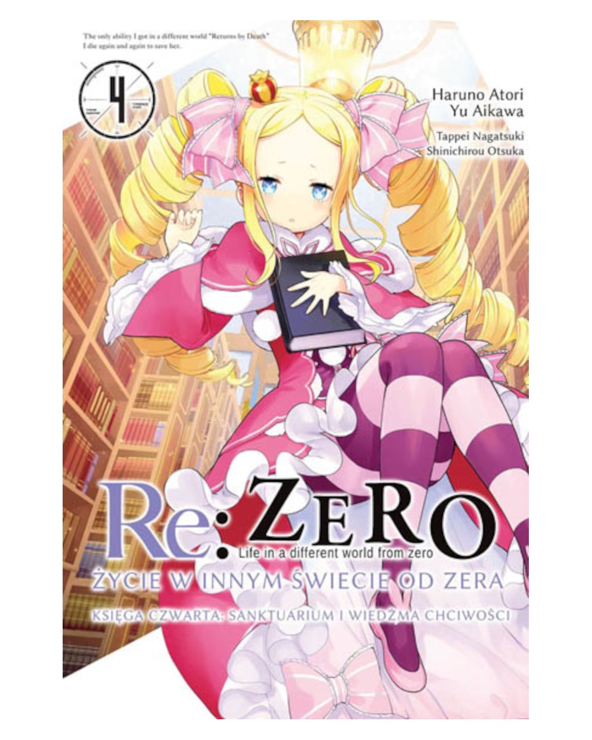 Sklep manga - Re: Zero - księga 4 tom 4