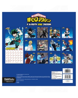 Sklep Anime Manga - Kalendarz 2022 - My Hero Academia