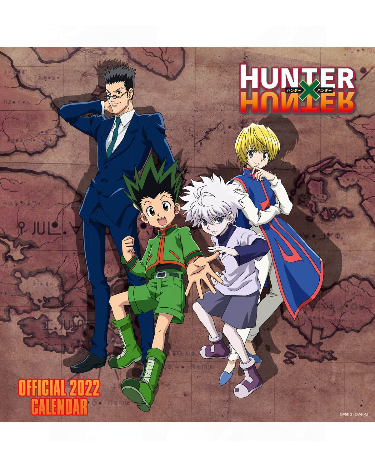 Sklep Anime Manga - Kalendarz 2022 - Hunter x Hunter