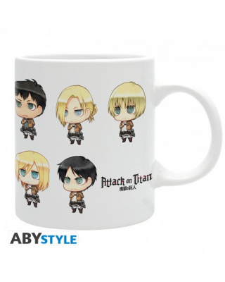 Kubek -  Attack On Titan (All Chibis)