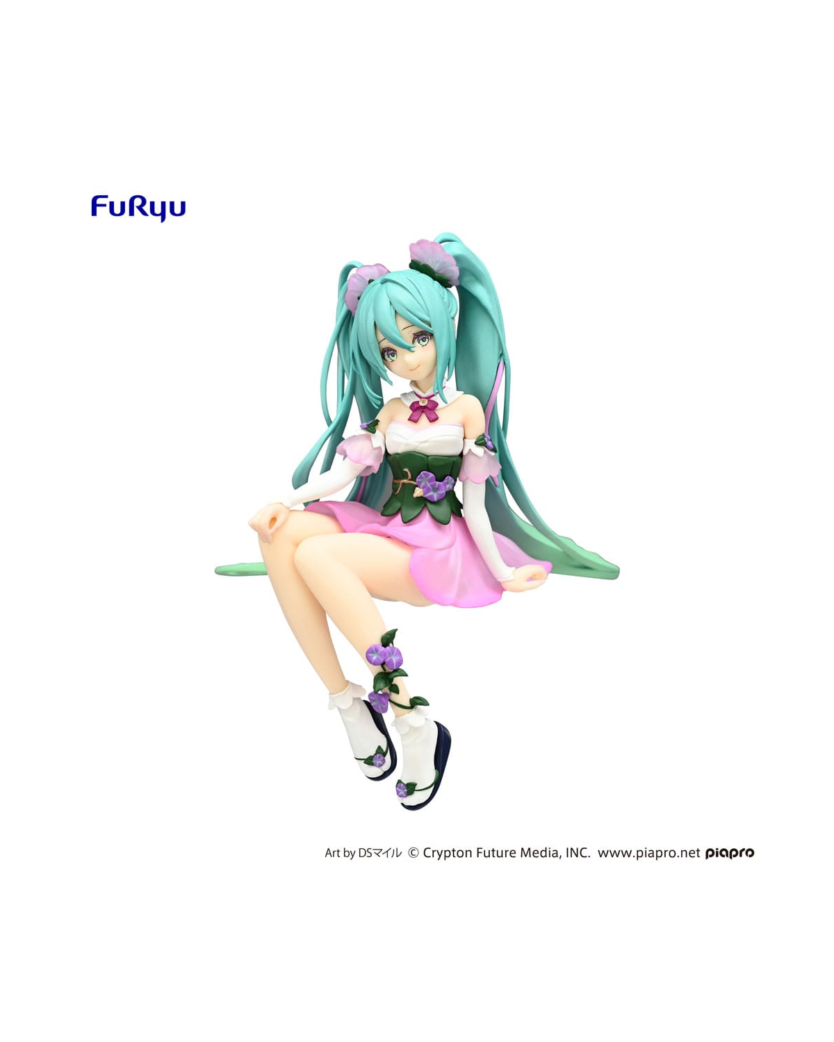 Hatsune Miku Noodle Stopper Flower Fairy Morning Glory Pink Color Ver.