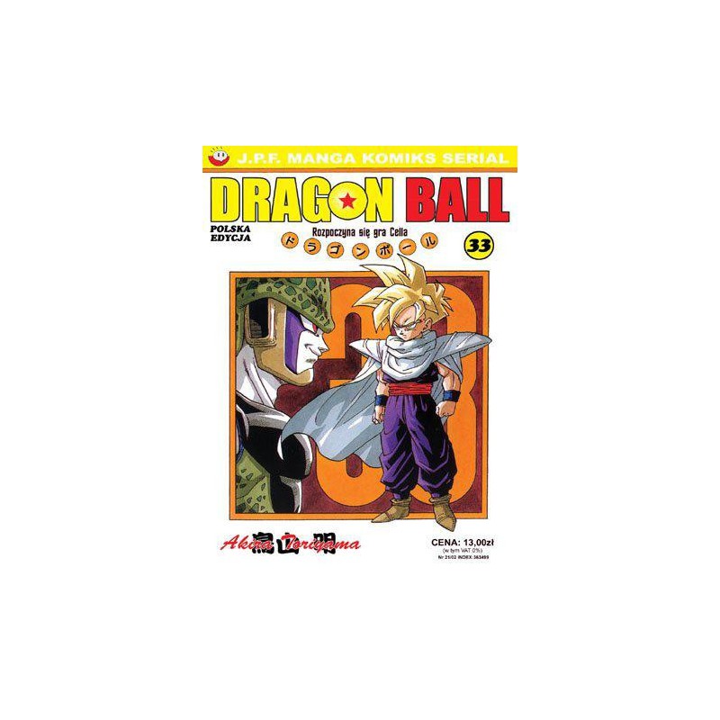 Manga - Dragon Ball tom 33