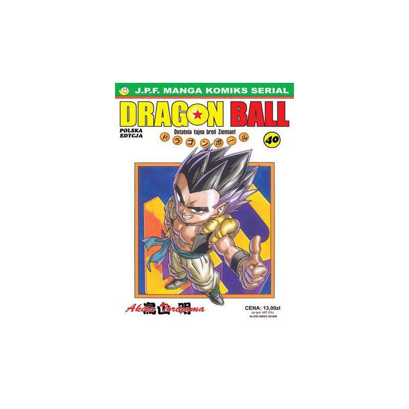 Manga - Dragon Ball tom 40