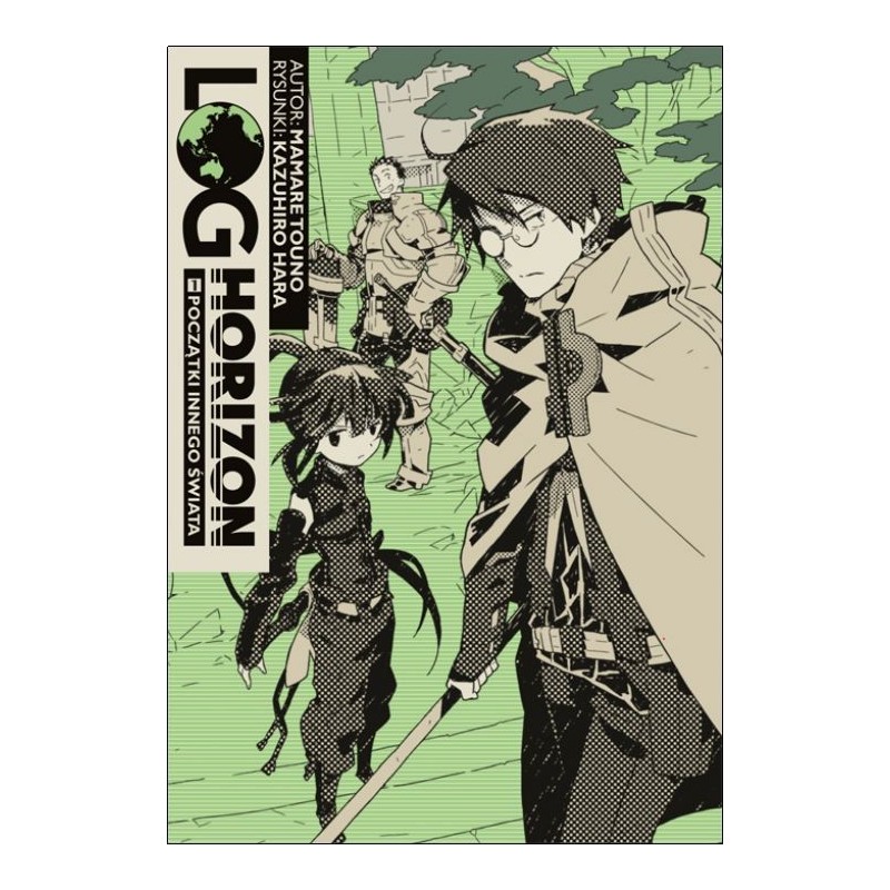 Manga Log Horizon - light novel tom 1