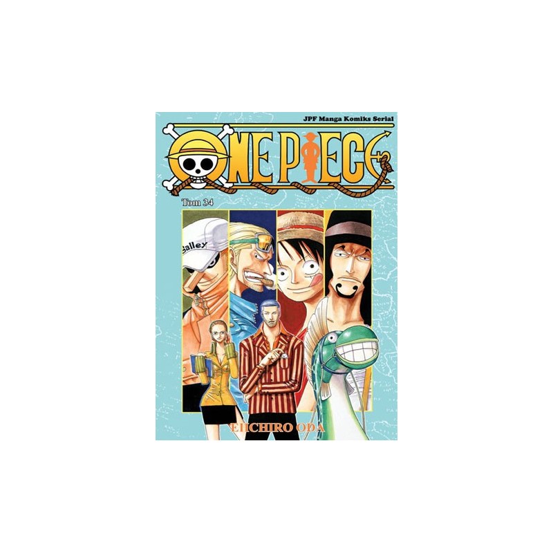 Manga One Piece tom 34