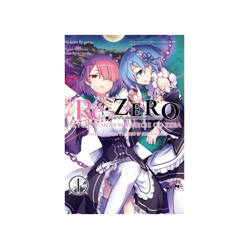 ReZero Manga od wydawnictwa Waneko Księga 2 Tom 1