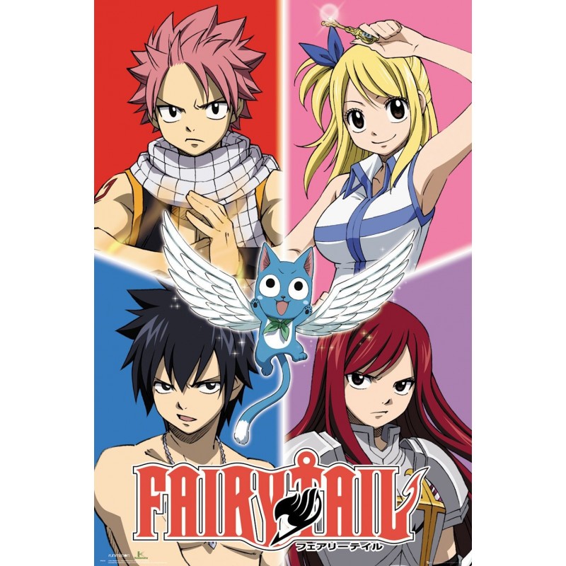 Duży plakat - Fairy Tail