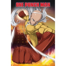 Duży plakat - One Punch Man