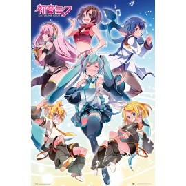Duży plakat - Miku