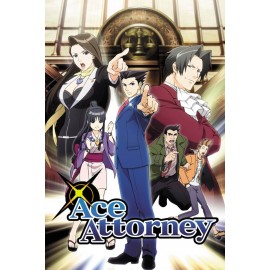 Duży plakat - Ace Attorney
