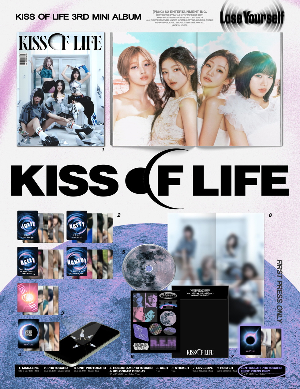 kiss of life sklep kpop albumy