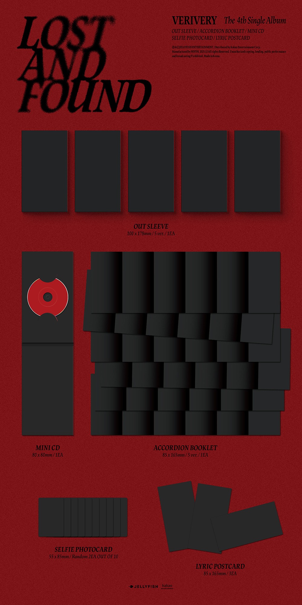 sklad albumu lost and found