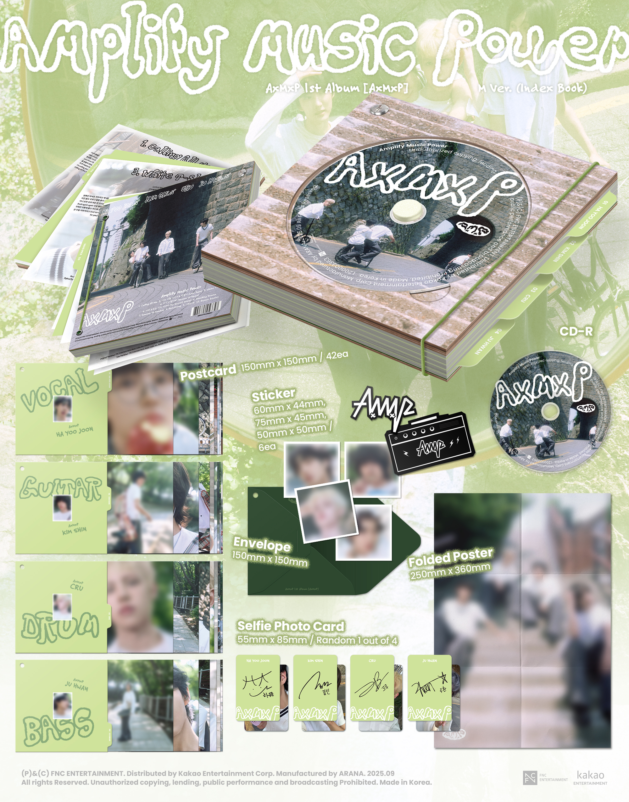 AxMxP - 1st Full Album [AxMxP] (M ver.) sklep
