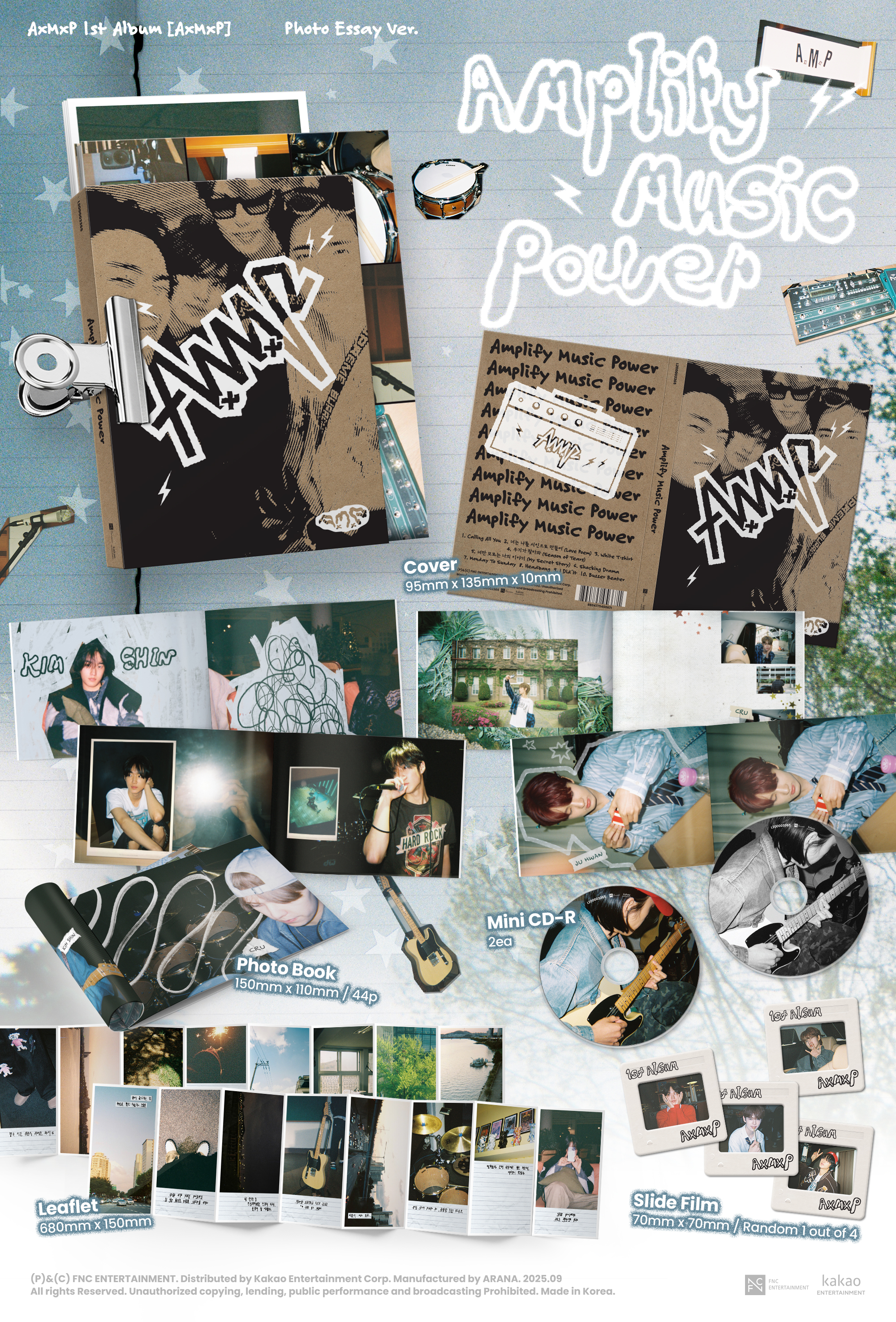 sklpe AxMxP - 1st Full Album [AxMxP] (Photo Essay by AxMxP ver.)