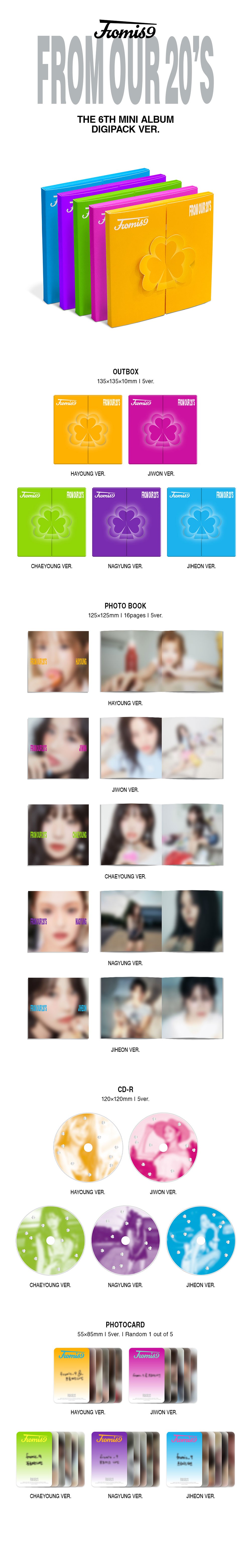 FROMIS_9 - [FROM OUR 20'S] (DIGIPACK VER.