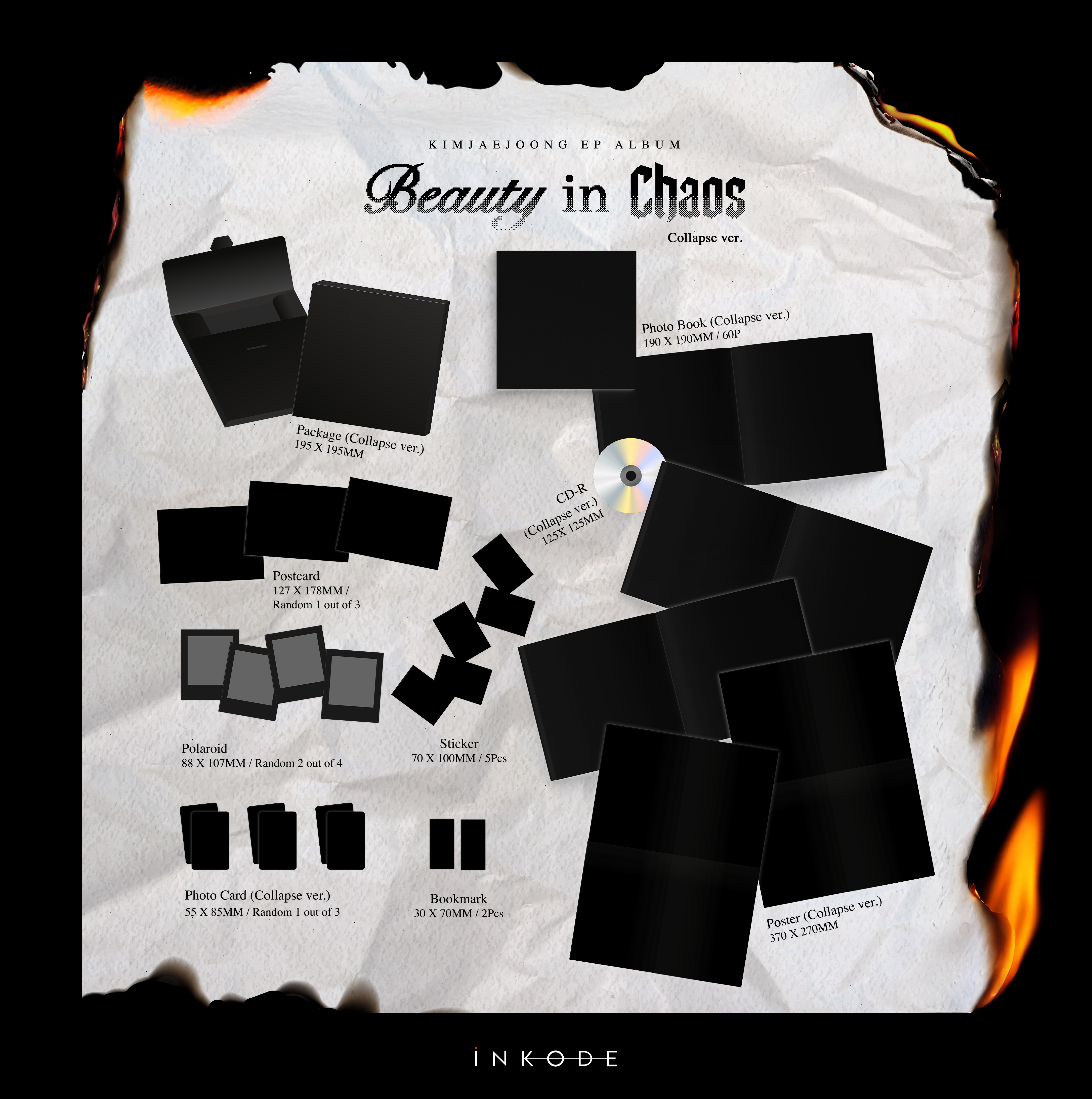 KIM JAE JOONG - [Beauty in Chaos]  sklep kpop