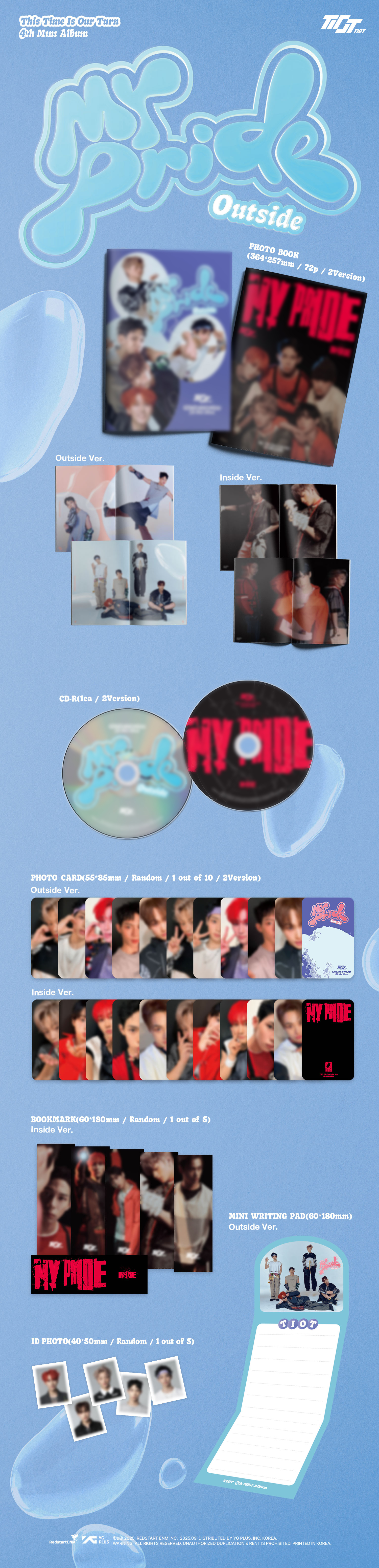 TIOT - sklep [MY PRIDE] (Photobook ver.) (2 TYPES Random)