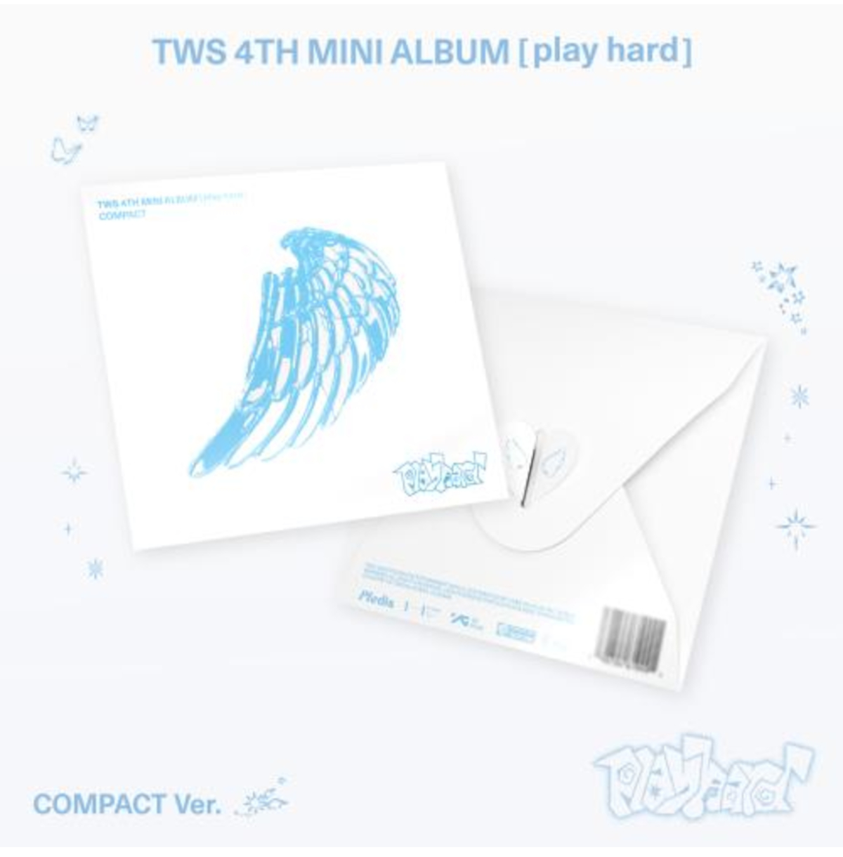 TWS - 4th Mini Album ‘play hard’ (COMPACT Ver.)  sklad