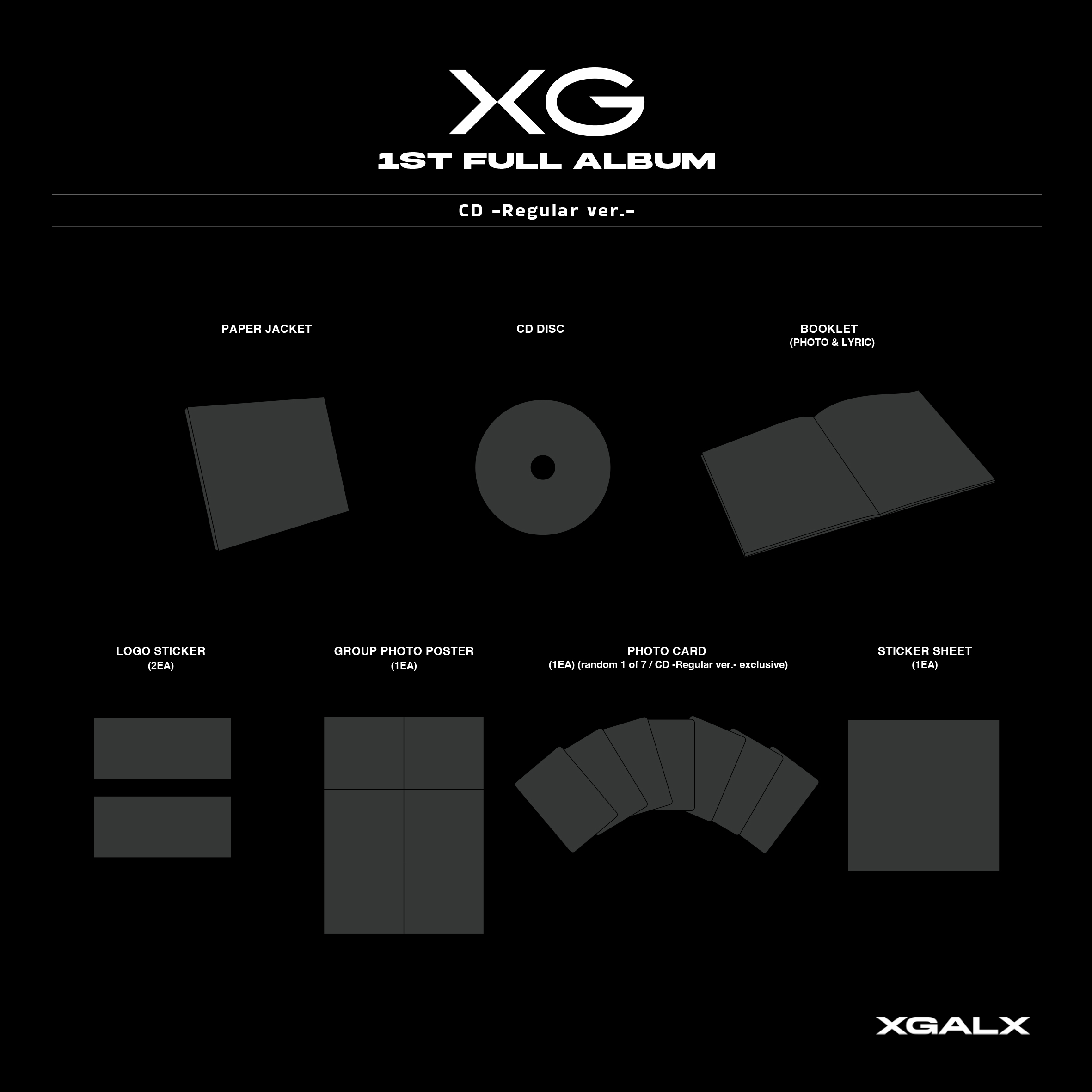 xg album regular sklep kpop