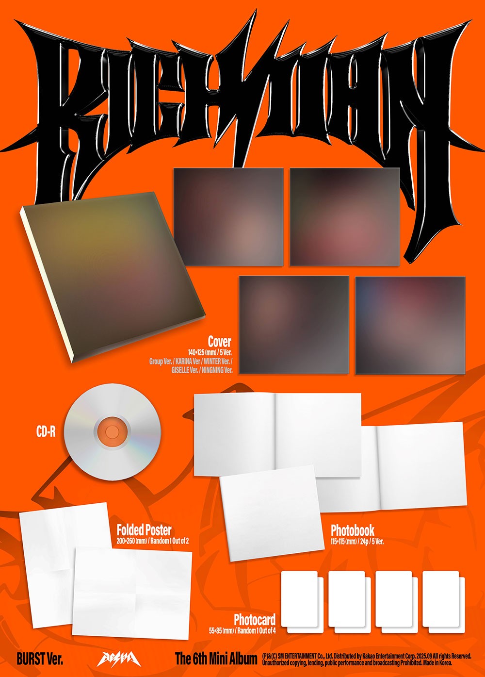 sklep kpoop Album aespa - [RICH MAN] w wersji energy już w przedsprzedaży!  W przedsprzedaży do 19.08.2025r. do godziny 09:00. Album zostanie wydany 05.09.2025, a wysyłka nastąpi około 2 tygodnie później.  Skład albumu na poniższej grafice.  Gdy kupujesz w naszym sklepie:  1. Masz gwarancję, że nie zostaną naliczone żadne dodatkowe opłaty, jak na przykład cło.  2. Twoje zamówienie zostaje wysłane z magazynu w Polsce, dzięki czemu nie będziesz czekać długo na przesyłkę.  3. Wspierasz swoich ulubieńców w rankingach koreańskich (GAON, Hanteo) oraz polskim OLIS.  4. Możesz mieć pewność, że zakupione produkty będą oryginalne, wysokiej jakości i zapakowane dokładnie - tak, by dotarły do Ciebie bez usterek